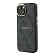 Guess Guess iPhone 15 Back cover coque - MagSafe 4G With Classic Logo - Noir Guess Guess iPhone 15 Back cover coque - MagSafe 4G With Classic Logo - Noir