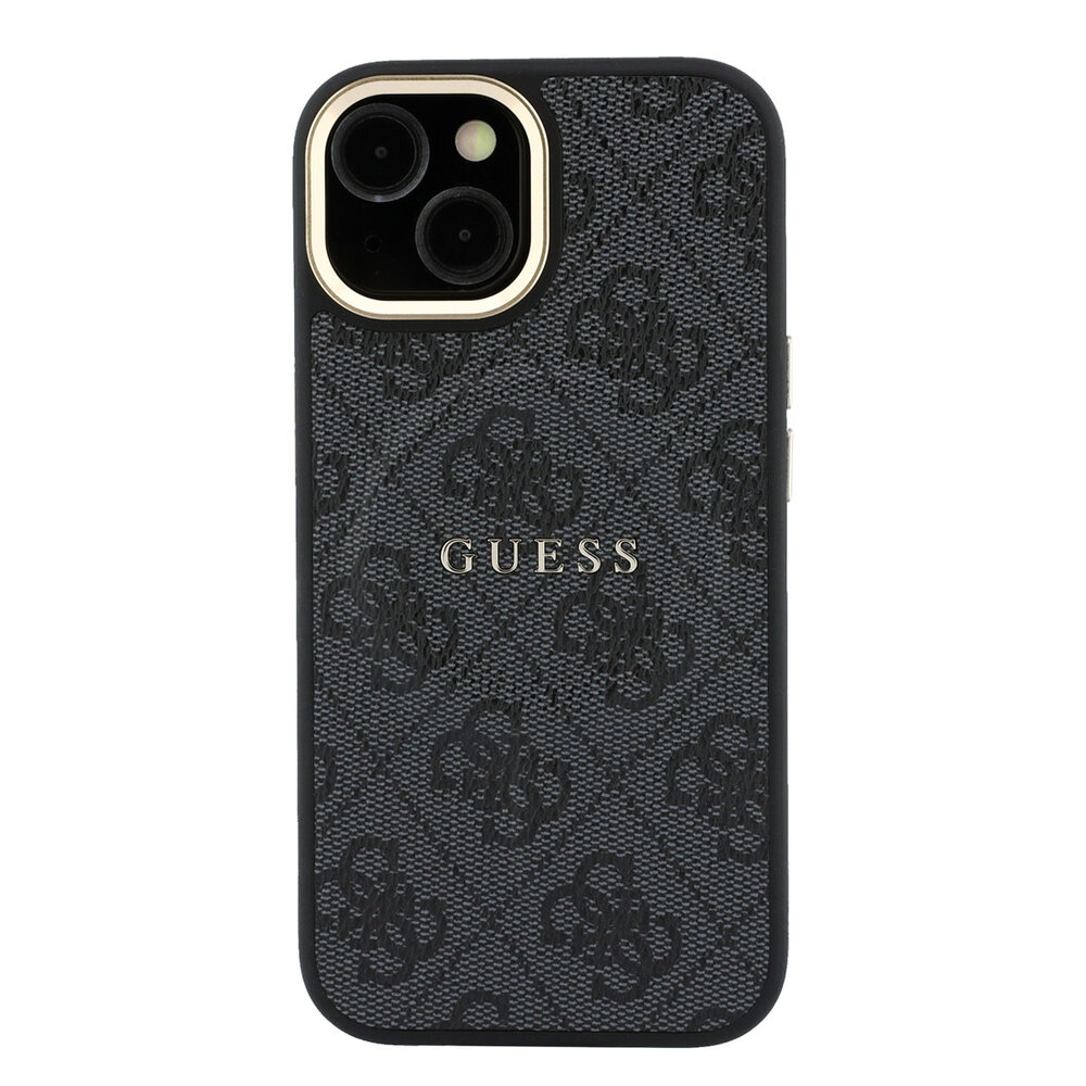 Guess Guess iPhone 15 Back cover case - MagSafe 4G With Classic Logo - Black