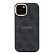 Guess Guess iPhone 15 Back cover case - MagSafe 4G With Classic Logo - Black