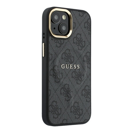 Guess Guess iPhone 15 Back cover case - MagSafe 4G With Classic Logo - Black