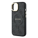 Guess Guess iPhone 15 Backcover hoesje - MagSafe 4G With Classic Logo - Zwart Guess Guess iPhone 15 Backcover hoesje - MagSafe 4G With Classic Logo - Zwart