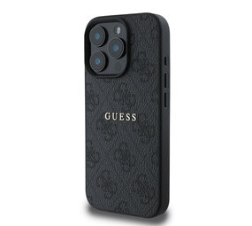 Guess Guess iPhone 15 Pro Max Back cover coque - MagSafe - 4G Classic Metal Logo - Noir Guess Guess iPhone 15 Pro Max Back cover coque - MagSafe - 4G Classic Metal Logo - Noir