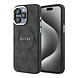 Guess Guess iPhone 15 Pro Max Backcover hoesje - MagSafe 4G With Classic Logo - Zwart Guess Guess iPhone 15 Pro Max Backcover hoesje - MagSafe 4G With Classic Logo - Zwart