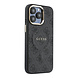 Guess Guess iPhone 15 Pro Max Back cover coque - MagSafe 4G With Classic Logo - Noir Guess Guess iPhone 15 Pro Max Back cover coque - MagSafe 4G With Classic Logo - Noir