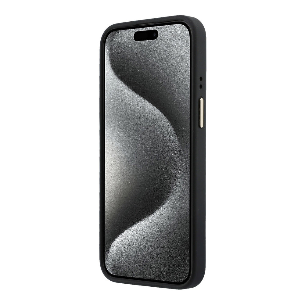 Guess Guess iPhone 15 Pro Max Back-Cover hul - MagSafe 4G With Classic Logo - Schwarz Guess Guess iPhone 15 Pro Max Back-Cover hul - MagSafe 4G With Classic Logo - Schwarz