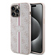 Guess Guess iPhone 15 Pro Max Back cover coque - MagSafe - 4G Printed Stripes - Rose