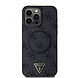 Guess Guess iPhone 15 Pro Max Back-Cover hul - MagSafe - 4G Triangle Logo - Schwarz Guess Guess iPhone 15 Pro Max Back-Cover hul - MagSafe - 4G Triangle Logo - Schwarz