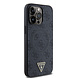 Guess Guess iPhone 15 Pro Max Back cover coque - MagSafe - 4G Triangle Logo - Noir