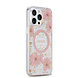 Guess Guess iPhone 15 Pro Max Back cover coque - MagSafe - Resin Flowers Design - Rose