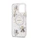 Guess Guess iPhone 15 Pro Max Back-Cover hul - MagSafe - Resin Flowers Design - Lila