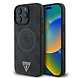 Guess Guess iPhone 16 Pro Back cover case - MagSafe - 4G Triangle Logo - Black