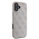 Guess Guess iPhone 16 Back cover coque - MagSafe - 4G Classic Metal Logo - Rose Guess Guess iPhone 16 Back cover coque - MagSafe - 4G Classic Metal Logo - Rose