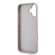 Guess Guess iPhone 16 Back-Cover hul - MagSafe - 4G Classic Metal Logo - Rosa Guess Guess iPhone 16 Back-Cover hul - MagSafe - 4G Classic Metal Logo - Rosa