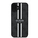 Guess Guess iPhone 16 Backcover hoesje - MagSafe - 4G Printed Stripes - Zwart Guess Guess iPhone 16 Backcover hoesje - MagSafe - 4G Printed Stripes - Zwart
