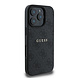 Guess Guess iPhone 16 Pro Max Back-Cover hul - MagSafe - 4G Classic Metal Logo - Schwarz