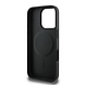 Guess Guess iPhone 16 Pro Max Back-Cover hul - MagSafe - 4G Classic Metal Logo - Schwarz