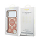 Guess Guess iPhone 17 Pro Back cover case - MagSafe - IML Peony Dot - Orange