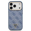 Guess Guess iPhone 17 Pro/iPhone 18 Pro Handyhülle MagSafe 4G dreieckiges Logo - Blau