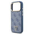 Guess Guess iPhone 17 Pro/iPhone 18 Pro Handyhülle MagSafe 4G dreieckiges Logo - Blau