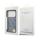 Guess Guess iPhone 17 Pro Back cover case - MagSafe - 4G Triangle Logo - Blue
