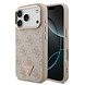 Guess Guess iPhone 17 Pro Backcover hoesje - MagSafe - 4G Triangle Logo - Roze