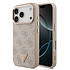 Guess iPhone 17 Pro Back cover case - MagSafe - 4G Triangle Logo - Pink