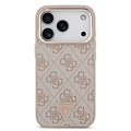 Guess Guess iPhone 17 Pro/iPhone 18 Pro Handyhülle MagSafe 4G dreieckiges Logo - Rosa