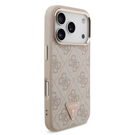 Guess Guess iPhone 17 Pro Back cover coque - MagSafe - 4G Triangle Logo - Rose