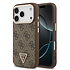 Guess iPhone 17 Pro Back cover case - MagSafe - 4G Triangle Logo - Brown