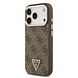 Guess Guess iPhone 17 Pro Back cover case - MagSafe - 4G Triangle Logo - Brown