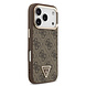 Guess Guess iPhone 17 Pro Back cover case - MagSafe - 4G Triangle Logo - Brown