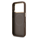 Guess Guess iPhone 17 Pro Back cover coque - MagSafe - 4G Triangle Logo - Marron