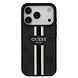Guess Guess iPhone 17 Pro Backcover hoesje - MagSafe - 4G Printed Stripes - Zwart