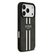 Guess Guess iPhone 17 Pro Backcover hoesje - MagSafe - 4G Printed Stripes - Zwart