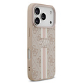 Guess Guess iPhone 17 Pro/iPhone 18 Pro Handyhülle MagSafe Gedruckte 4G-Streifen - Rosa
