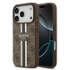 Guess Guess iPhone 17 Pro Back cover case - MagSafe - 4G Printed Stripes - Brown Guess Guess iPhone 17 Pro Back cover case - MagSafe - 4G Printed Stripes - Brown