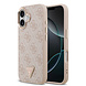 Guess Guess iPhone 17 Back cover case - MagSafe - 4G Triangle Logo - Pink