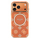 Guess Guess iPhone 17 Pro Max Back cover coque - MagSafe - IML Peony Dot - Orange