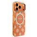 Guess Guess iPhone 17 Pro Max Back cover coque - MagSafe - IML Peony Dot - Orange