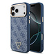 Guess Guess iPhone 17 Pro Max Back cover coque - MagSafe - 4G Triangle Logo - Bleu Guess Guess iPhone 17 Pro Max Back cover coque - MagSafe - 4G Triangle Logo - Bleu