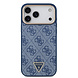 Guess Guess iPhone 17 Pro Max Back cover coque - MagSafe - 4G Triangle Logo - Bleu Guess Guess iPhone 17 Pro Max Back cover coque - MagSafe - 4G Triangle Logo - Bleu