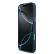 Guess Guess iPhone 17 Pro Max Back cover coque - MagSafe - 4G Triangle Logo - Bleu Guess Guess iPhone 17 Pro Max Back cover coque - MagSafe - 4G Triangle Logo - Bleu
