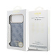 Guess Guess iPhone 17 Pro Max Back cover coque - MagSafe - 4G Triangle Logo - Bleu Guess Guess iPhone 17 Pro Max Back cover coque - MagSafe - 4G Triangle Logo - Bleu
