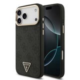 Guess Guess iPhone 17 Pro Max Backcover hoesje - MagSafe - 4G Triangle Logo - Zwart Guess Guess iPhone 17 Pro Max Backcover hoesje - MagSafe - 4G Triangle Logo - Zwart
