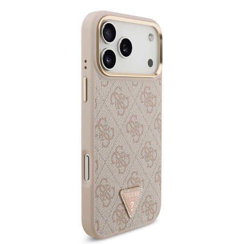 Guess Guess iPhone 17 Pro Max/iPhone 18 Pro Max Handyhülle MagSafe 4G dreieckiges Logo - Rosa