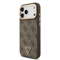 Guess Guess iPhone 17 Pro Max/iPhone 18 Pro Max Handyhülle MagSafe 4G dreieckiges Logo - Braun