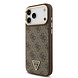 Guess Guess iPhone 17 Pro Max Back-Cover hul - MagSafe - 4G Triangle Logo - Braun Guess Guess iPhone 17 Pro Max Back-Cover hul - MagSafe - 4G Triangle Logo - Braun