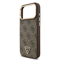 Guess Guess iPhone 17 Pro Max/iPhone 18 Pro Max Handyhülle MagSafe 4G dreieckiges Logo - Braun