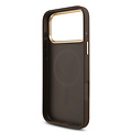 Guess Guess iPhone 17 Pro Max/iPhone 18 Pro Max Handyhülle MagSafe 4G dreieckiges Logo - Braun