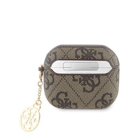 Guess Guess AirPods Case - 4G - 4G Charm - Braun Guess Guess AirPods Case - 4G - 4G Charm - Braun